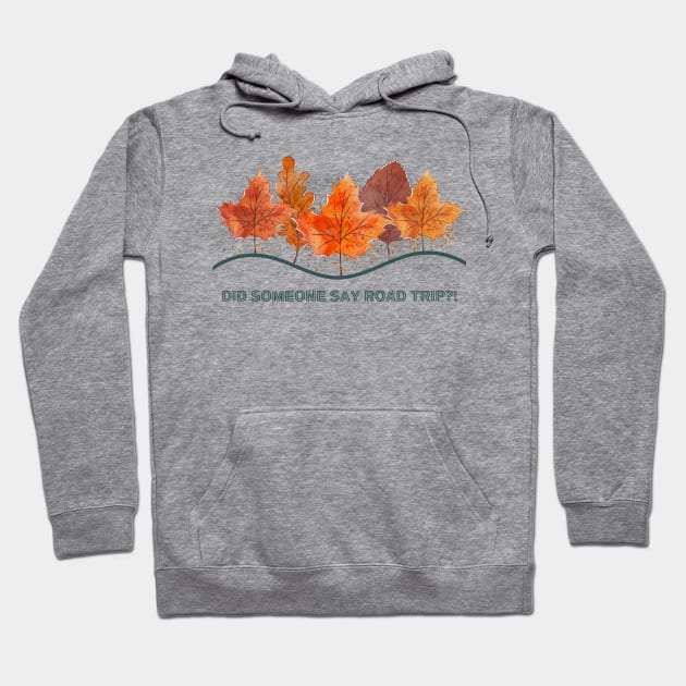 Fall Leaves Hoodie by NatureDzines